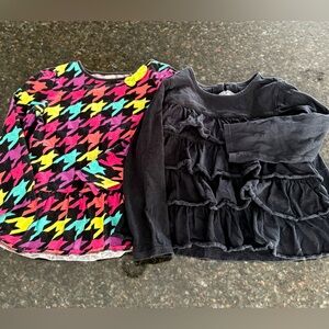 Two Long sleeve shirt Set 4T